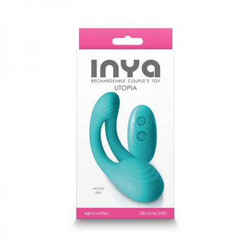 Inya Utopia Couples Vibrator Teal Best Sex Toy