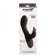 Power Bunny Cuddles Rabbit Vibe Silicone Rechargeable Black Best Sex Toy