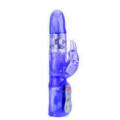 Advanced Waterproof Jack Rabbit Vibrator - Purple