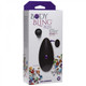 Body Bling Clit Caress Mini-vibe In Second Skin Silicone Purple by Doc Johnson