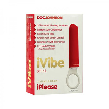 Ivibe Select Iplease Limited Edition Red Adult Toy