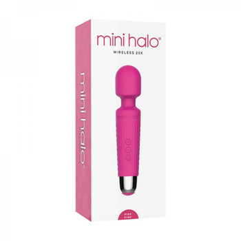 Mini Halo Wireless Wand 20x Silicone Pink by Thank Me Now