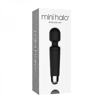 Mini Halo Wireless Wand 20x Silicone Midnight by Thank Me Now