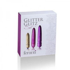 Glitter Glitz Bullet Set Gold/pink Sex Toys