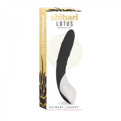 Shibari Luxury Lotus Silicone Vibe 10 Function Usb Rechargeable Waterproof Black Best Sex Toys