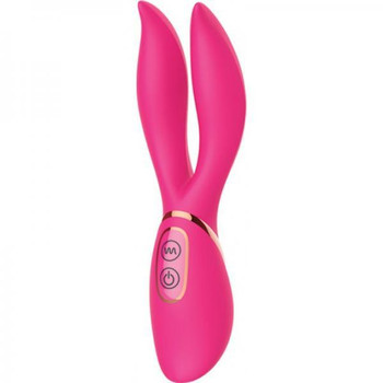 Bliss Duo 7 Function Pink Vibrator Adult Toy