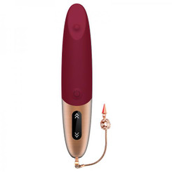 Dysis Touch Panel Lipstick Bullet Vibrator Wine Red Best Sex Toy