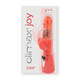 Topco Sales Climax Joy 3X Multi-Purpose Rabbit Vibrator Red - Product SKU CNVNAL-62814