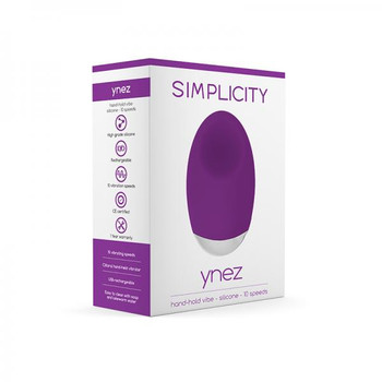 Simplicity Ynez Hand-hold Vibe - Purple Best Adult Toys