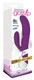Gossip Ivy Dual Motors Violet Purple Rabbit Vibrator by Curve Novelties - Product SKU CNVNAL -61121