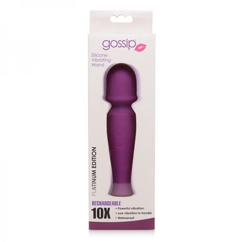 Gossip Wand Silicone Violet Sex Toy