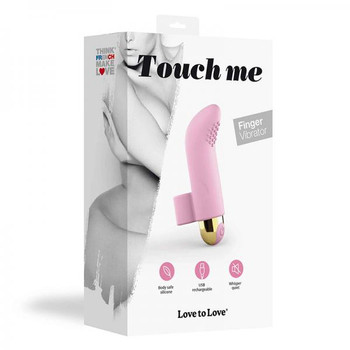 Love To Love Touch Me Pink Finger Vibrator Best Sex Toys