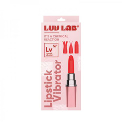 Luv Lab Lv57 Lipstick With 3 Silicone Heads Light Pink Best Adult Toys