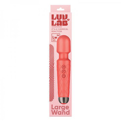 Luv Lab Lw96 Large Wand Silicone Coral Adult Sex Toy