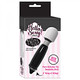 Hello Sexy Bling Mini Wand Rechargeable 10x Black Sex Toy