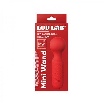 Love Lab Mw65 Mini Wand Silicone Red Best Sex Toy