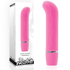 Evolved Pixie Sticks Shimmer Pink Vibrator Sex Toys