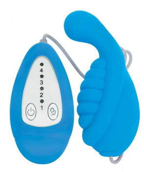 Gossip Whirl 4 Speed Silicone Egg Vibe- Blue Best Sex Toys