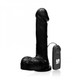 8 inches Cock Balls, Vibrating Egg & Suction Cup Black Best Adult Toys