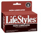 Lifestyles Non Lubricated Condoms - 12pk