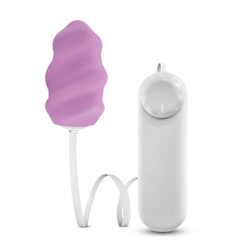 Luxe Swirl Bullet Vibrator With Sleeve Purple Adult Toy