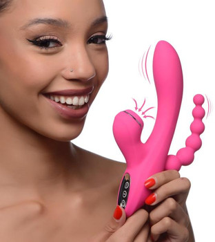 Suckers 21x Silicone Suction Vibe Adult Toy