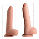 Vibrating And Rotating Remote Control Silicone Dildo With Balls - 8 Inch by Curve Toys - Product SKU CNVXR -CN -19 -1009 -10