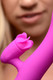 Pleasure Petal Silicone Vibrator With Rotating Petals by XR Brands - view 4