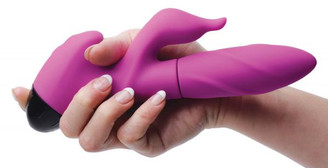 Spiral 10X Rotating Silicone Vibe Pink Adult Sex Toys