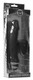 Ivan 10X Mode Remote Vibrating Silicone Dildo Black by XR Brands - view 2