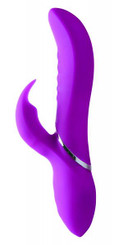B-rabbit 10 Function Silicone Rotating Rabbit Vibe by XR Brands