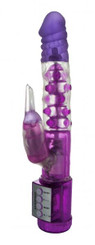 Amethyst Twist Waterproof Vibrator Purple