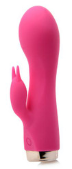 10x Wonder Mini Rabbit Silicone Vibrator - Pink by XR Brands
