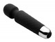Deep Velvet 18X Silicone Massage Wand Black by XR Brands - Product SKU CNVXR -AF106