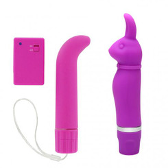 Pocket Rabbit With Free Remote G-Spot Vibe by XR Brands
