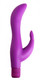 Purple Slim Silicone Rabbit Vibe by XR Brands - view 2