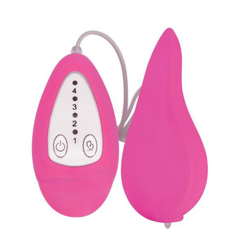 Groove Smooth Silicone Remote Vibe Pink by Curve Toys