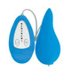 Groove Smooth Silicone Remote Vibe- Blue by Curve Toys - Product SKU CNVXR -CN -04 -0218 -45