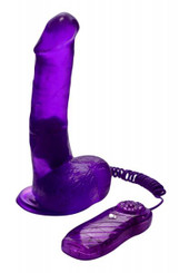 7.5 Inch Suction Cup Vibrating Dildo Adult Sex Toy