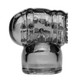Black Vibra Cup Male Masturbation Wand Attachment by Wand Essentials - view 4