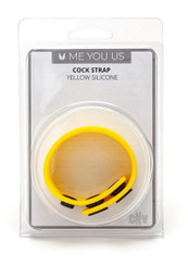 Myu Silicone Erection Strap Yellow by Abs Holdings