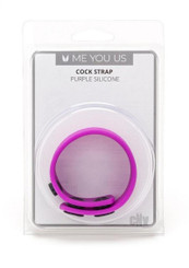 Myu Silicone Erection Strap Purple by Abs Holdings