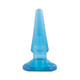 Basic Anal Pleaser Blue Vibrating Plug by Blush - view 3