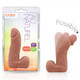 Carlito Dual Density 5.5 inches Tan Dildo by Blush