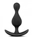 Anal Adventures Platinum Wave Plug Black by Blush - view 4