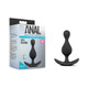 Anal Adventures Platinum Wave Plug Black by Blush - view 5