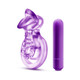Play With Me - Lick It - Vibrating Double Strap Erection ring - Purple by Blush - view 2