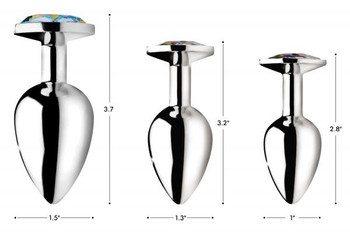 Rainbow Prism Gem Anal Plug - Small by Booty Sparks