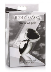 Black Heart Gem Anal Plug - Small by Booty Sparks