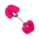 Ultra Fluffy Furry Cuffs Pink by Cal Exotics - view 2